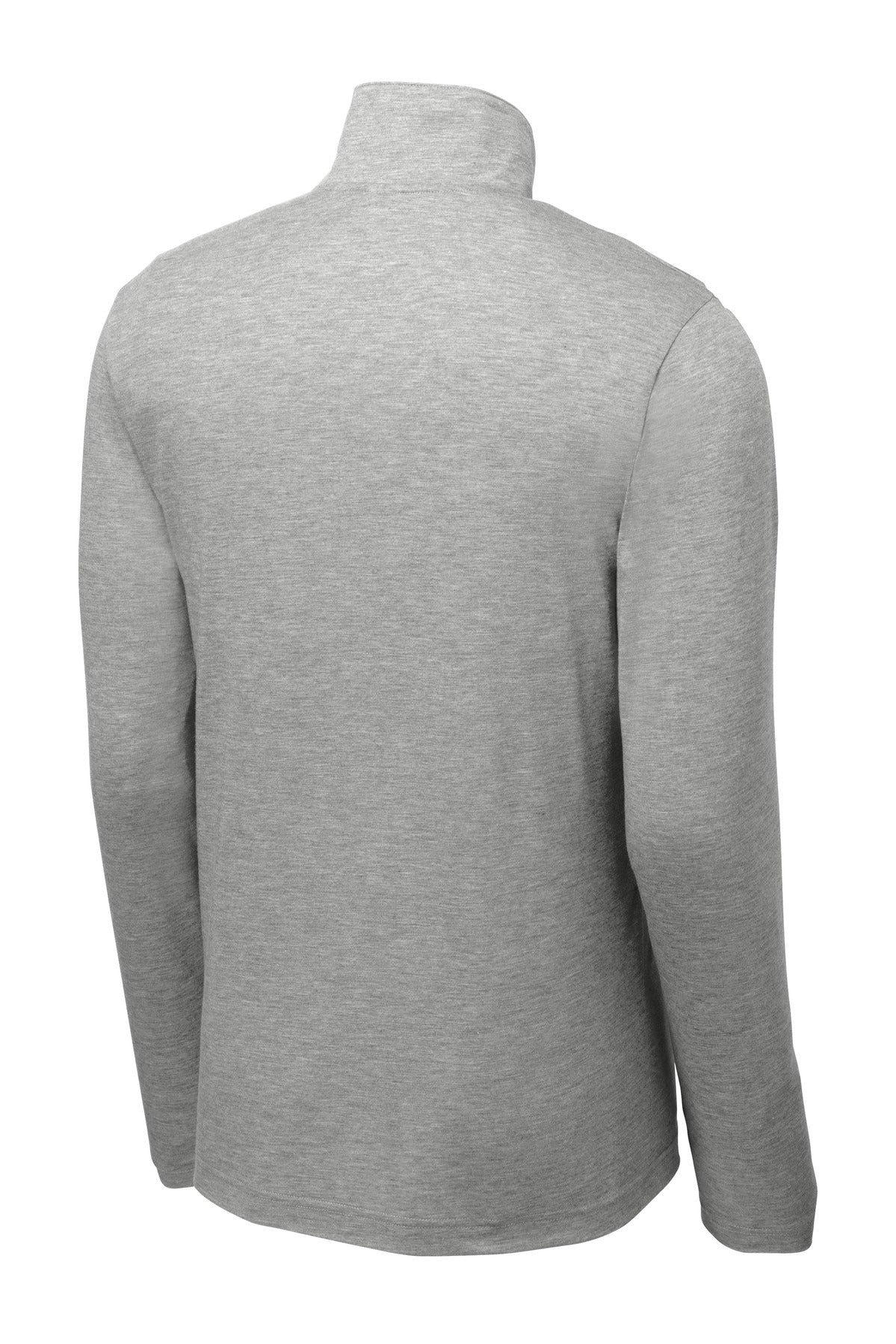 Sport-Tek  PosiCharge  Tri-Blend Wicking 1/4-Zip Pullover. ST407 Light Grey Heather