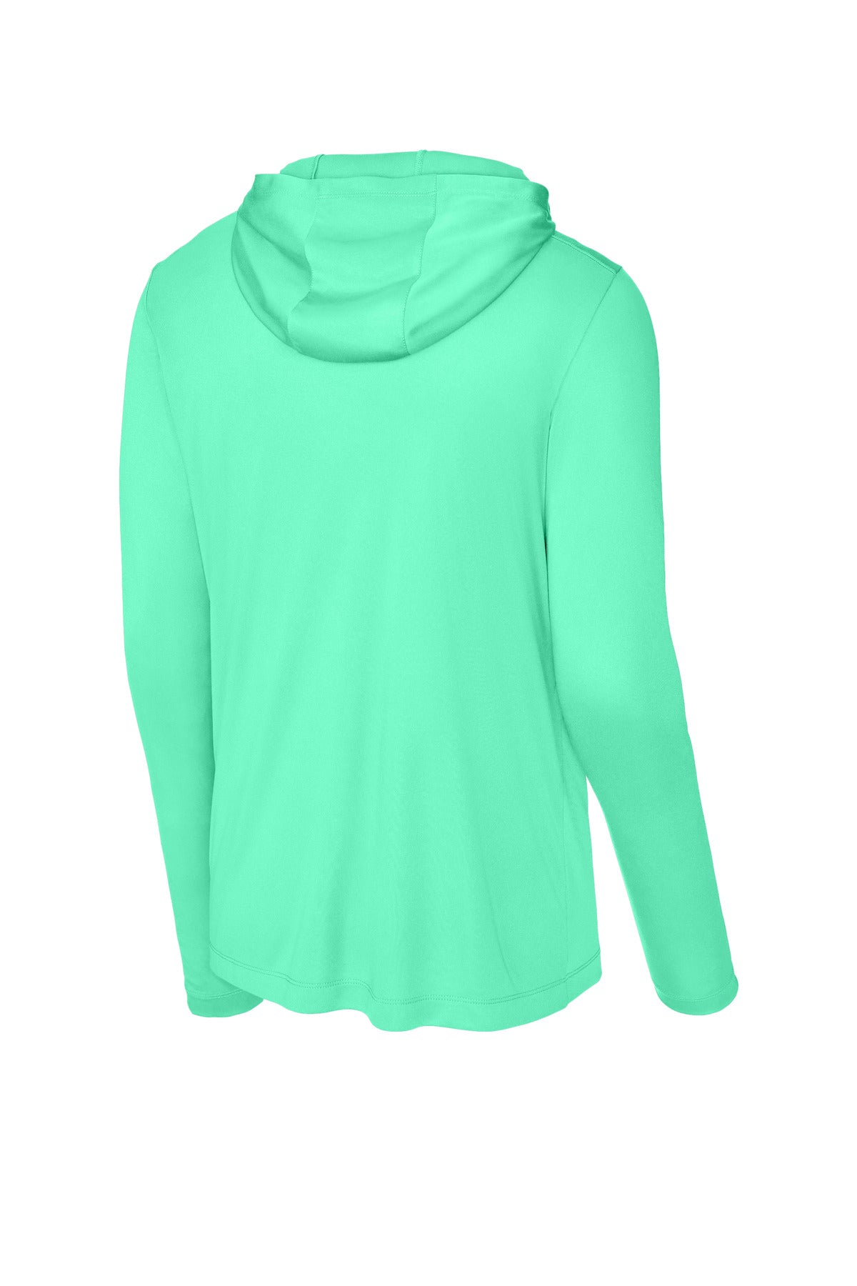 Sport-Tek Posi-UV Pro Long Sleeve Hoodie ST420LSH Bright Seafoam