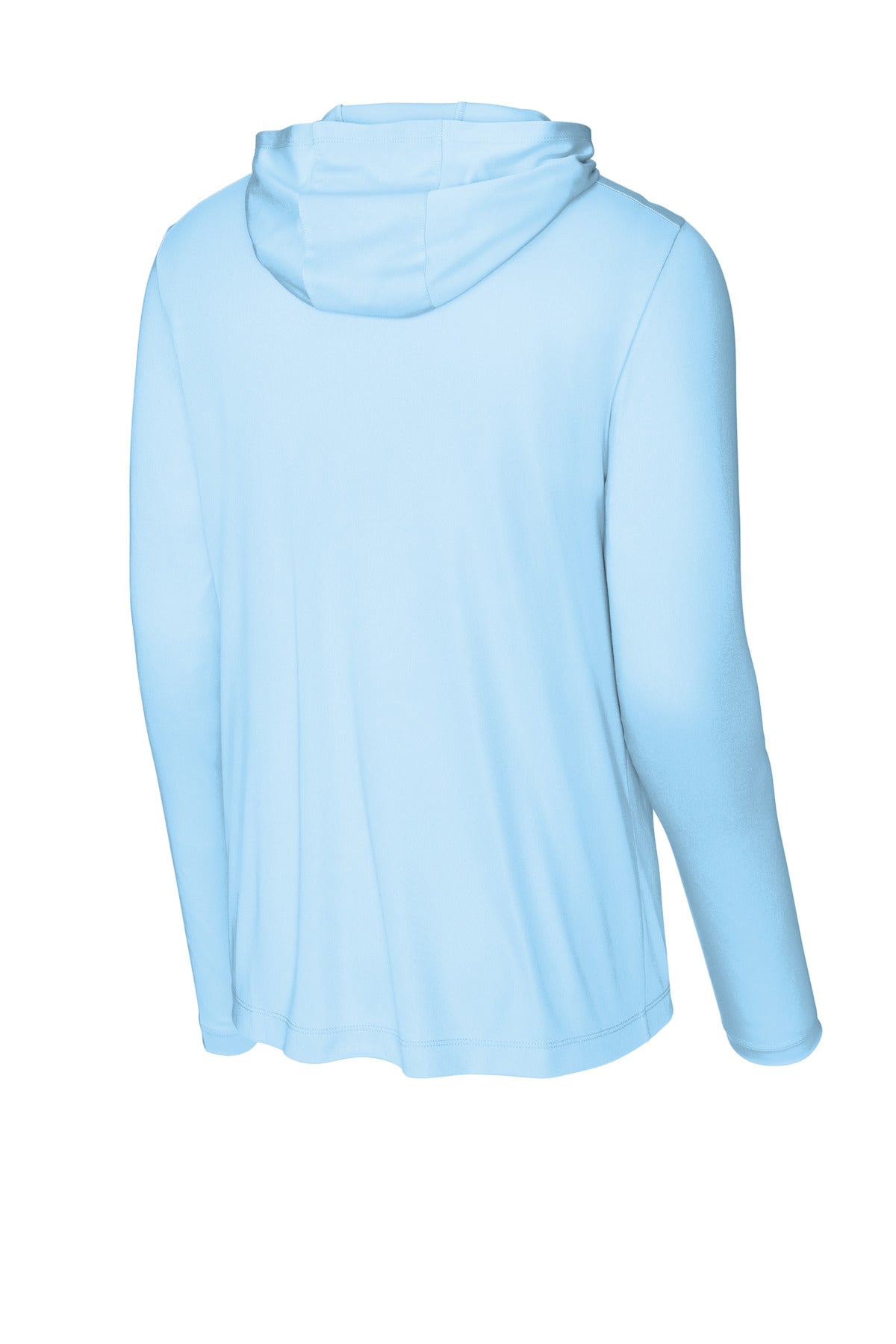 Sport-Tek Posi-UV Pro Long Sleeve Hoodie ST420LSH Light Blue