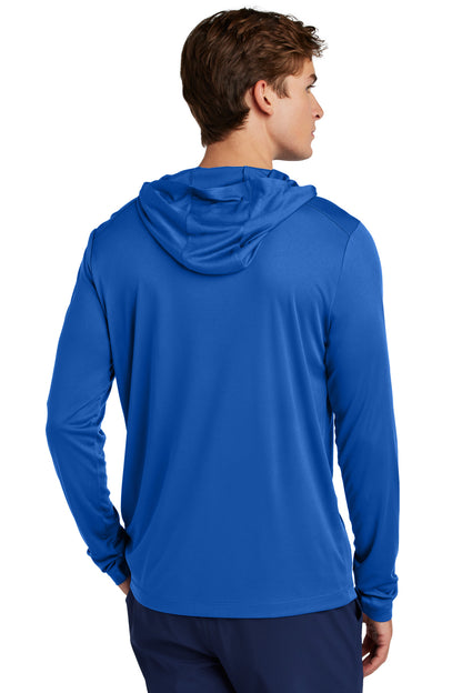 Sport-Tek Posi-UV Pro Long Sleeve Hoodie ST420LSH True Royal