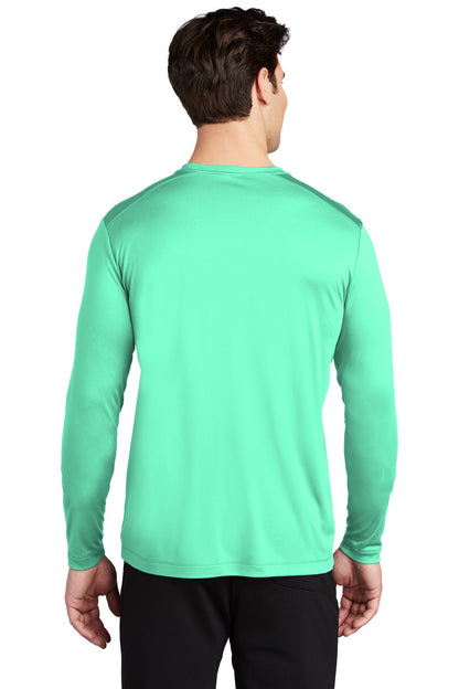 Sport-Tek  Posi-UV Pro Long Sleeve Tee. ST420LS Bright Seafoam
