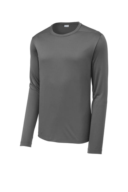 Sport-Tek  Posi-UV Pro Long Sleeve Tee. ST420LS Dark Smoke Grey