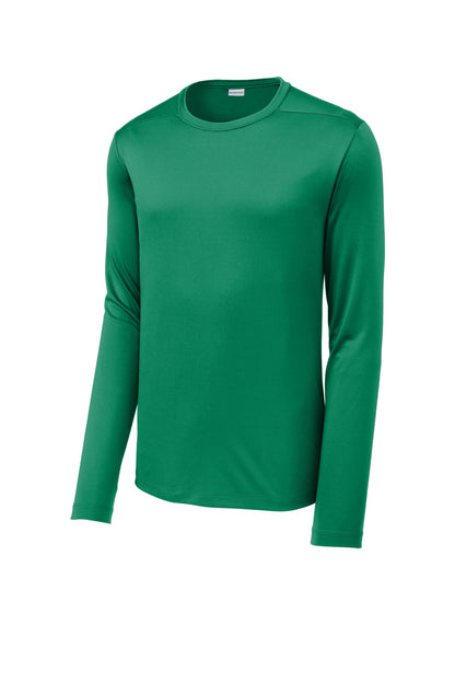 Sport-Tek  Posi-UV Pro Long Sleeve Tee. ST420LS Kelly Green