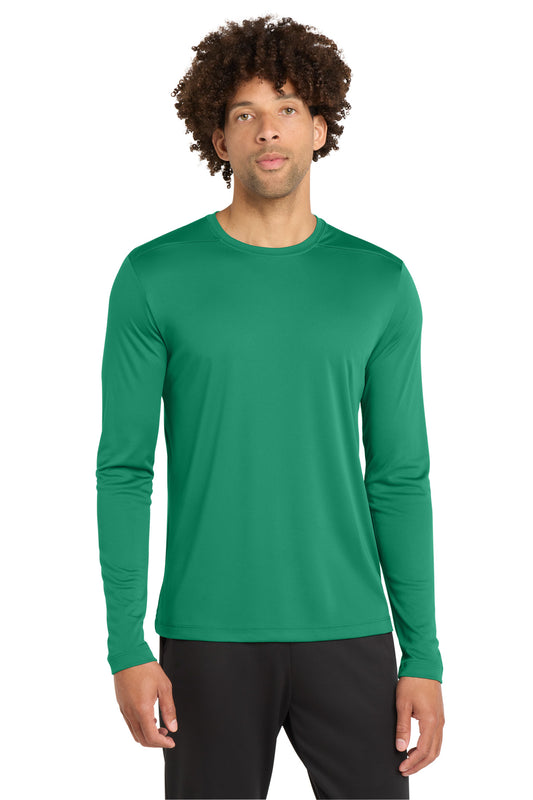 Sport-Tek Posi-UV Pro Long Sleeve Tee ST420LS Kelly Green