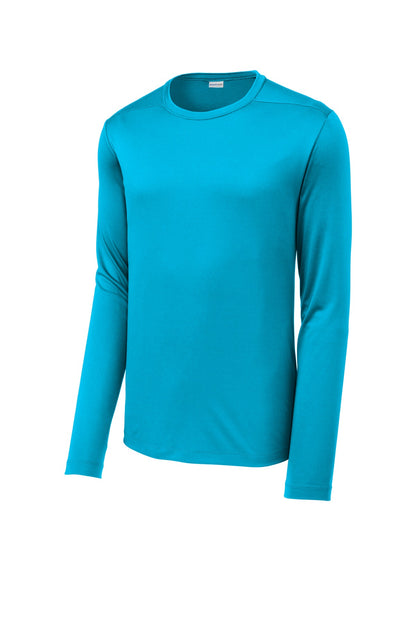 Sport-Tek  Posi-UV Pro Long Sleeve Tee. ST420LS Sapphire
