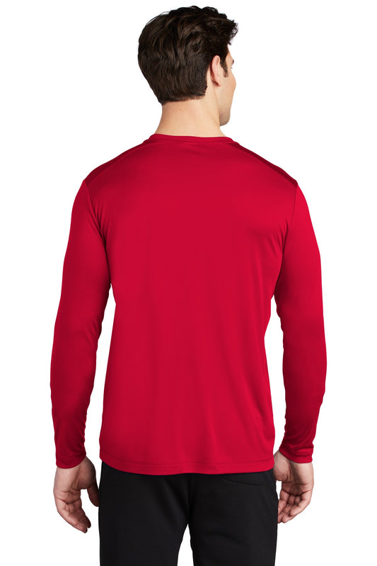 Sport-Tek  Posi-UV Pro Long Sleeve Tee. ST420LS True Red