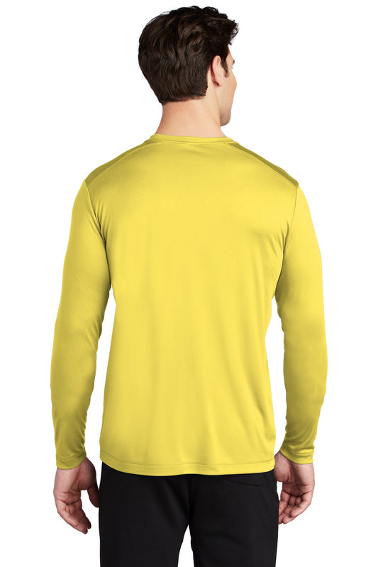 Sport-Tek  Posi-UV Pro Long Sleeve Tee. ST420LS Yellow