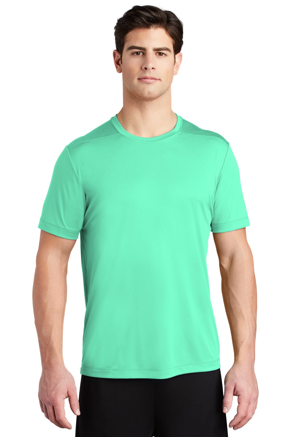 Sport-Tek  Posi-UV Pro Tee. ST420 Bright Seafoam