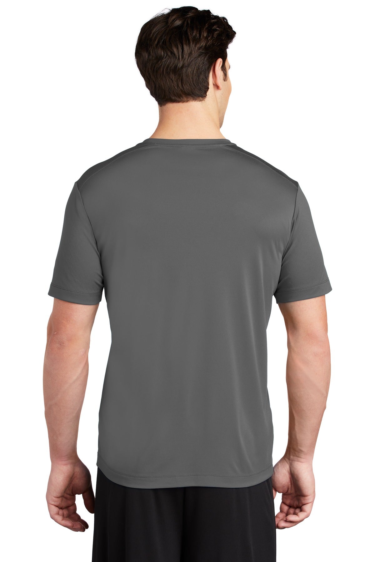 Sport-Tek  Posi-UV Pro Tee. ST420 Dark Smoke Grey