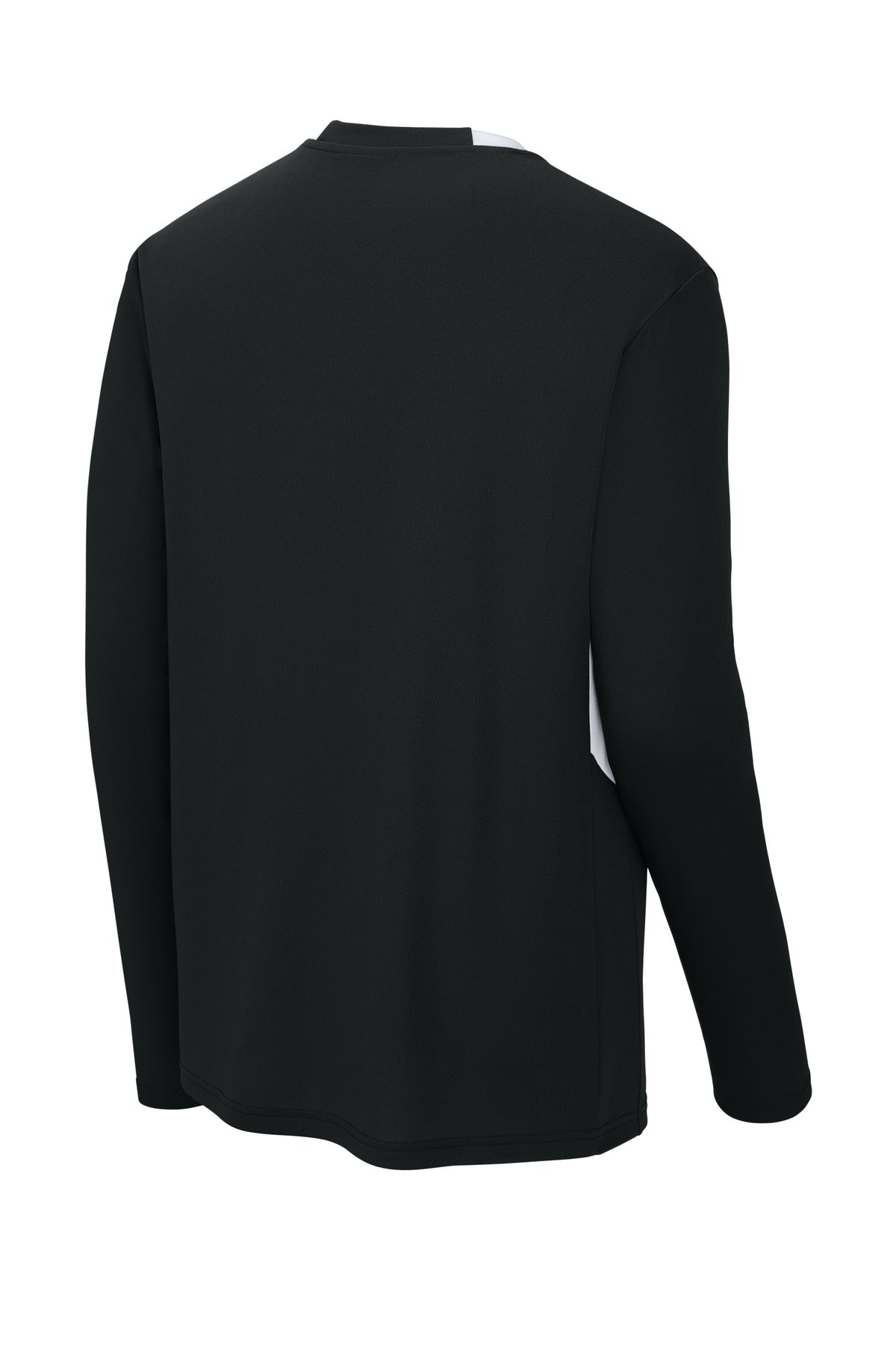 Sport-Tek Club 1/4-Zip Pullover ST443 Black/ White