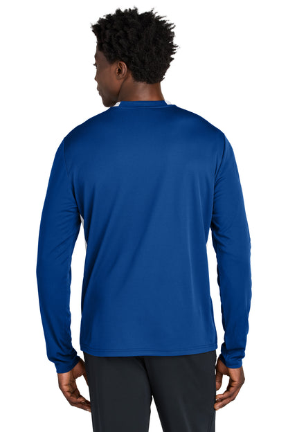 Sport-Tek Club 1/4-Zip Pullover ST443 True Royal/ White