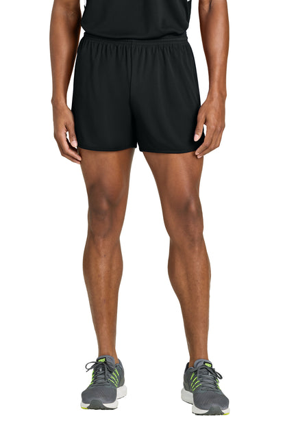 Sport-Tek Club 4 Track Short ST447 Black