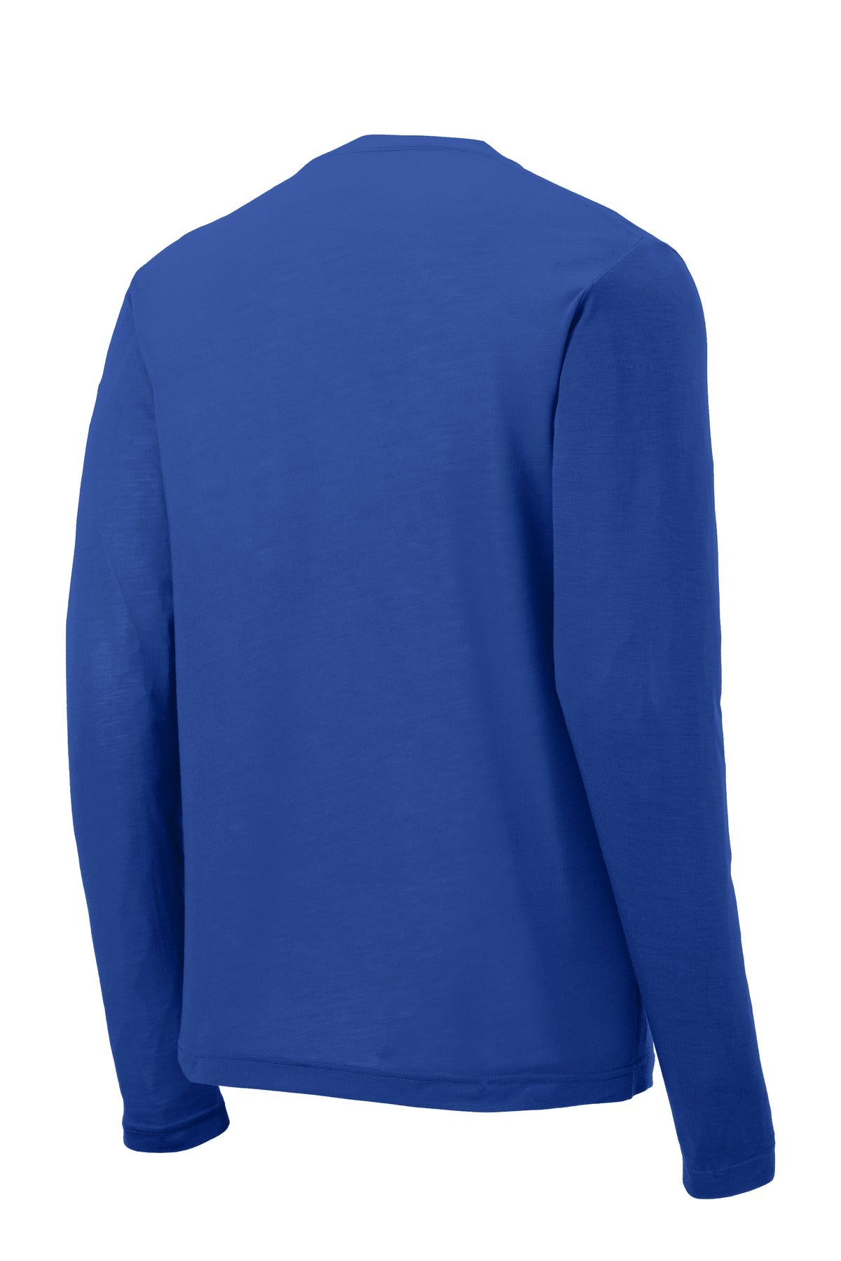 Sport-Tek Long Sleeve PosiCharge Competitor Cotton Touch Tee. ST450LS True Royal