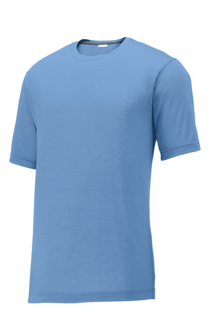 Sport-Tek PosiCharge Competitor Cotton Touch Tee. ST450 Carolina Blue