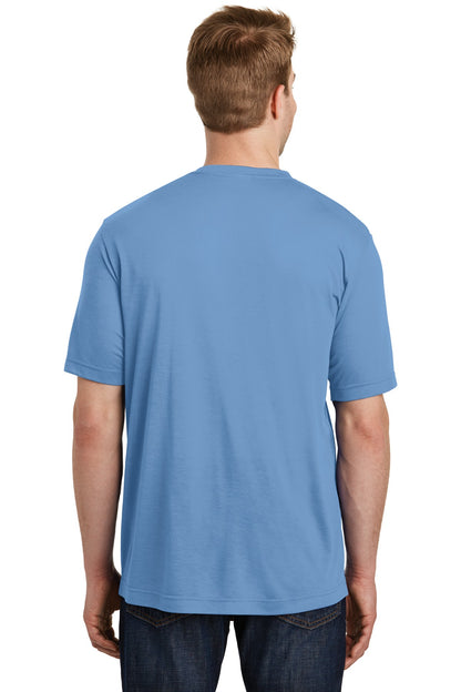 Sport-Tek PosiCharge Competitor Cotton Touch Tee. ST450 Carolina Blue