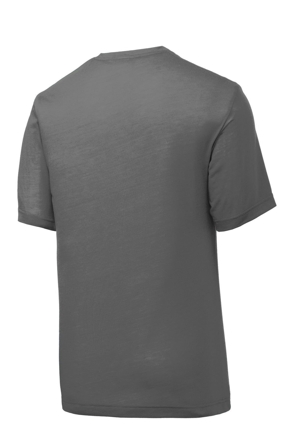 Sport-Tek PosiCharge Competitor Cotton Touch Tee. ST450 Dark Smoke Grey