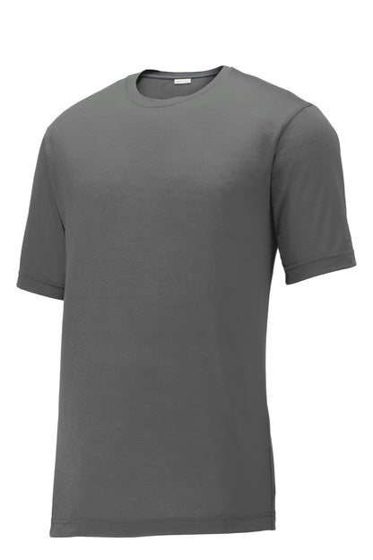 Sport-Tek PosiCharge Competitor Cotton Touch Tee. ST450 Dark Smoke Grey