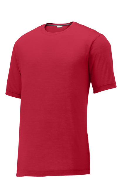 Sport-Tek PosiCharge Competitor Cotton Touch Tee. ST450 Deep Red