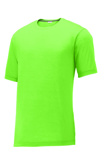 Sport-Tek PosiCharge Competitor Cotton Touch Tee. ST450 Neon Green