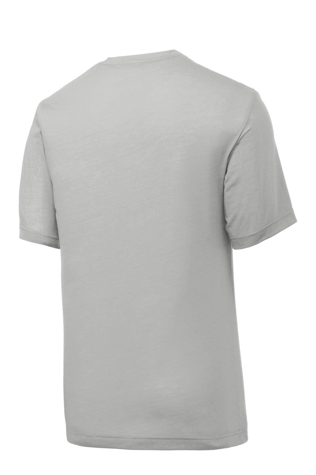 Sport-Tek PosiCharge Competitor Cotton Touch Tee. ST450 Silver