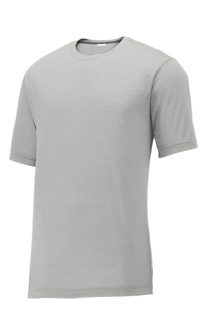 Sport-Tek PosiCharge Competitor Cotton Touch Tee. ST450 Silver