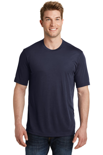 Sport-Tek PosiCharge Competitor Cotton Touch Tee. ST450 True Navy