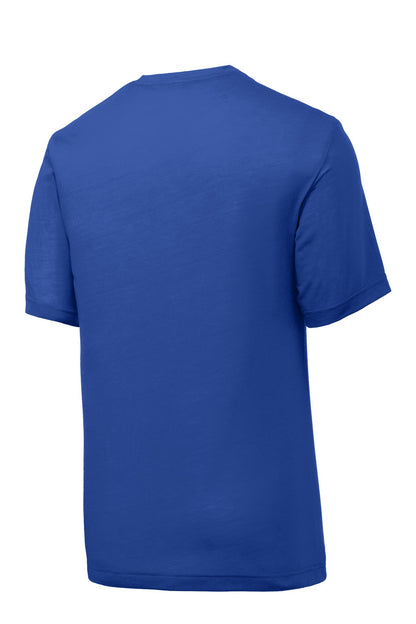 Sport-Tek PosiCharge Competitor Cotton Touch Tee. ST450 True Royal