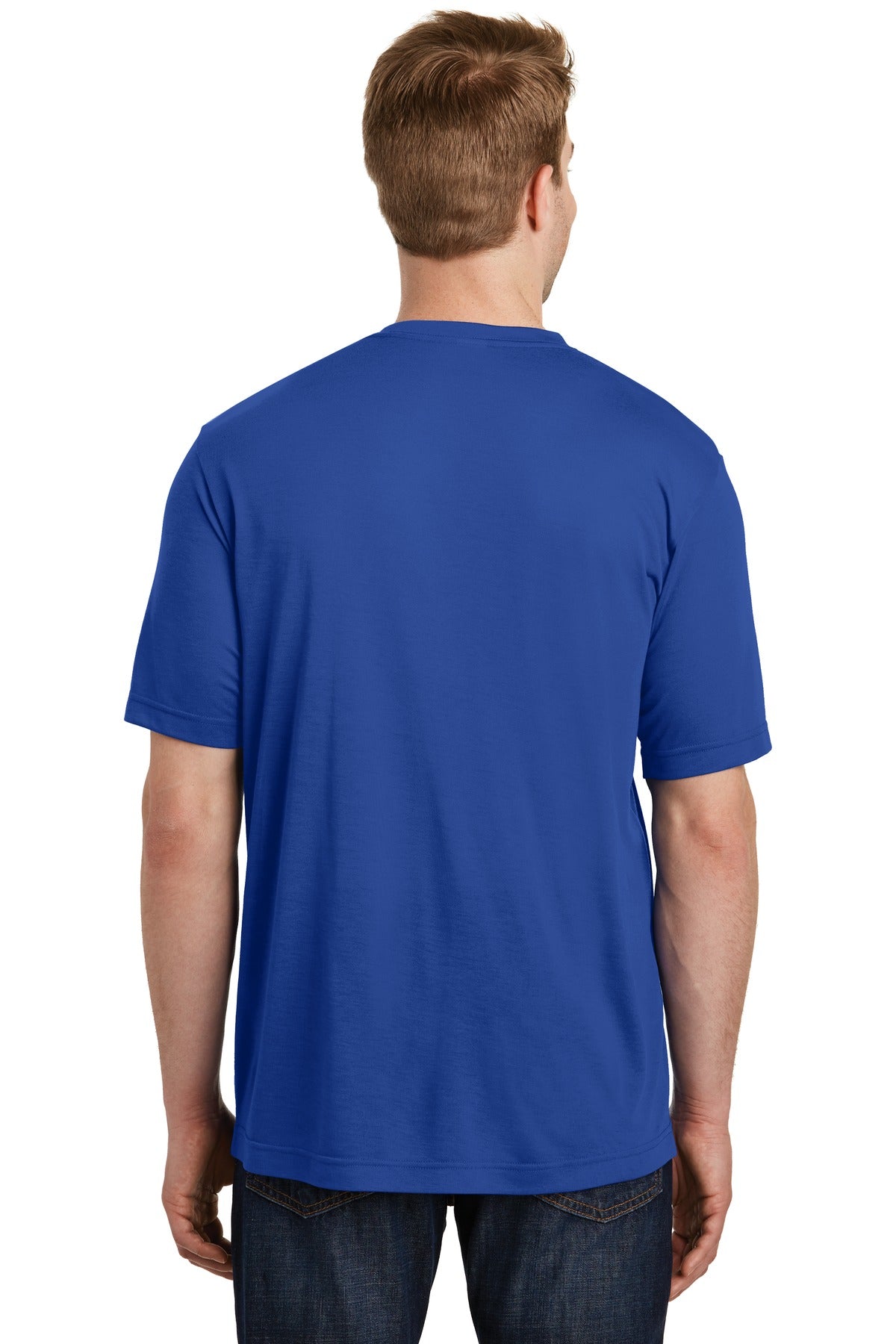 Sport-Tek PosiCharge Competitor Cotton Touch Tee. ST450 True Royal