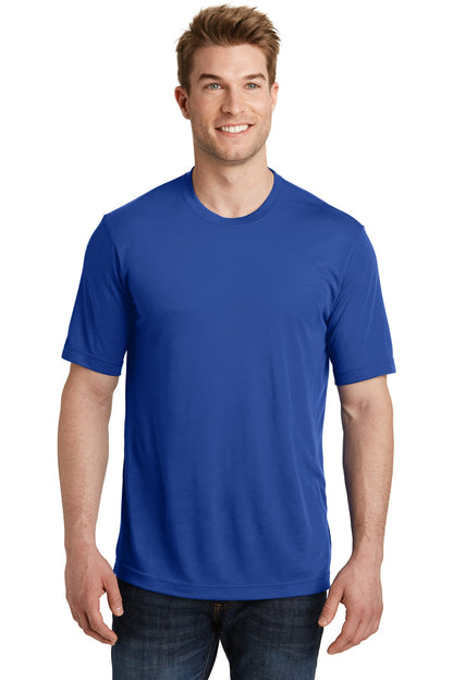 Sport-Tek PosiCharge Competitor Cotton Touch Tee. ST450 True Royal