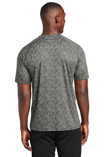 Sport-Tek  Digi Camo Tee. ST460 Grey Concrete