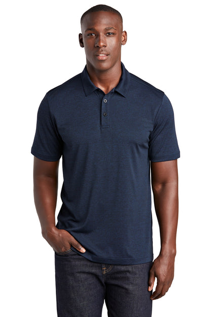 Sport-Tek  Endeavor Polo. ST467 Dark Royal Heather