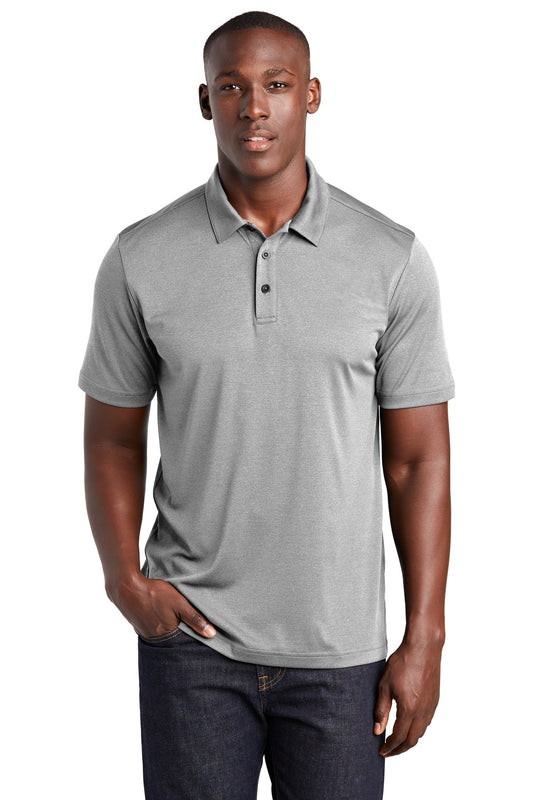 Sport-Tek  Endeavor Polo. ST467 Light Grey Heather