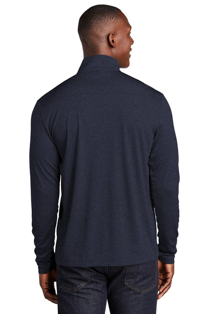 Sport-Tek  Endeavor 1/2-Zip Pullover. ST469 Deep Navy Heather