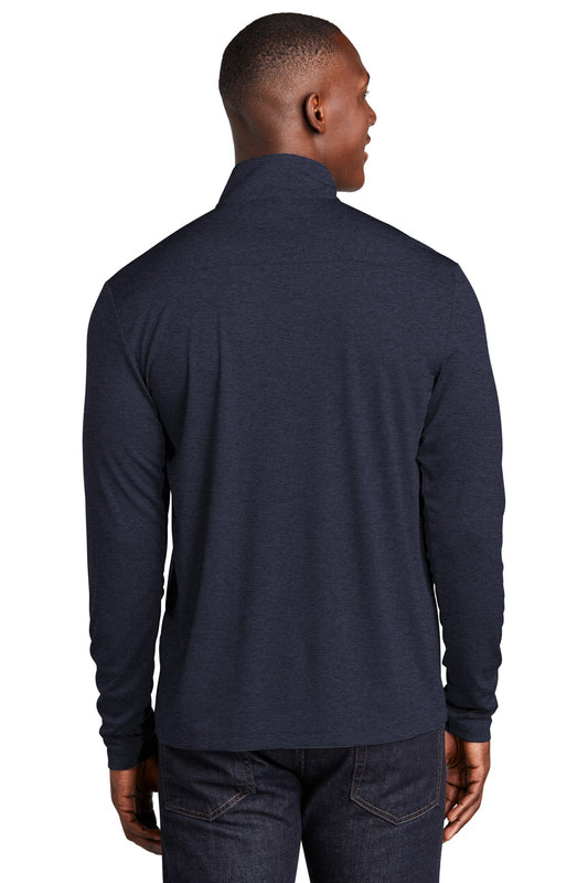 Sport-Tek  Endeavor 1/2-Zip Pullover. ST469 Deep Navy Heather