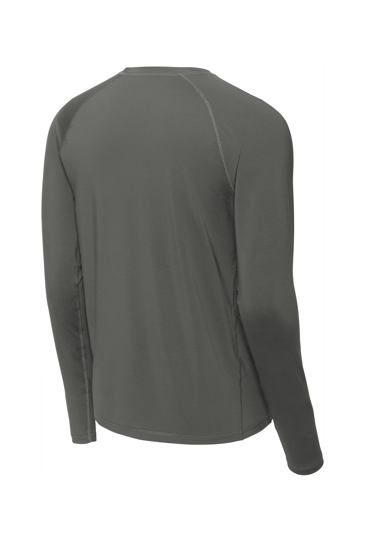 Sport-Tek  Long Sleeve Rashguard Tee. ST470LS Dark Smoke Grey