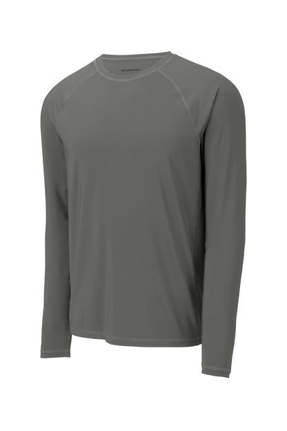 Sport-Tek  Long Sleeve Rashguard Tee. ST470LS Dark Smoke Grey
