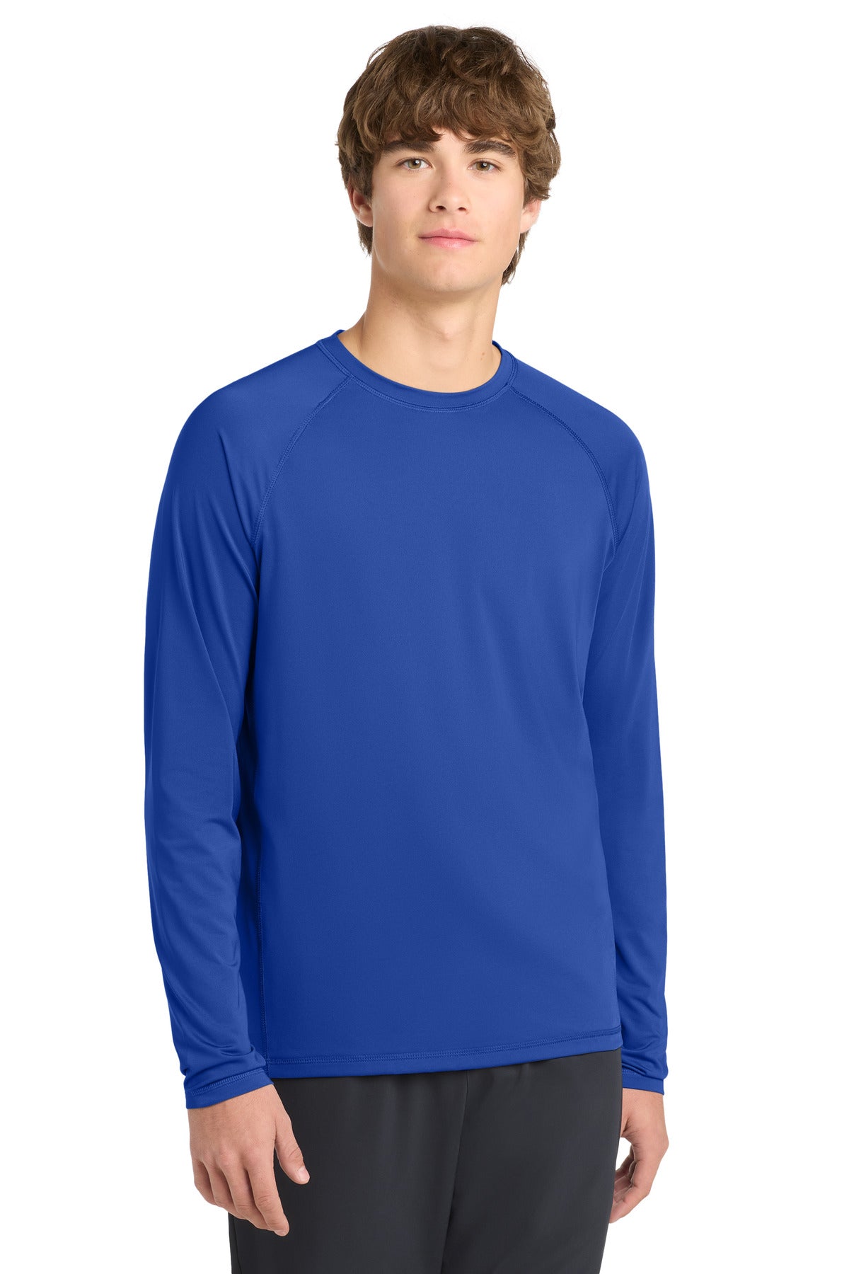 Sport-Tek Long Sleeve Rashguard Tee ST470LS True Royal