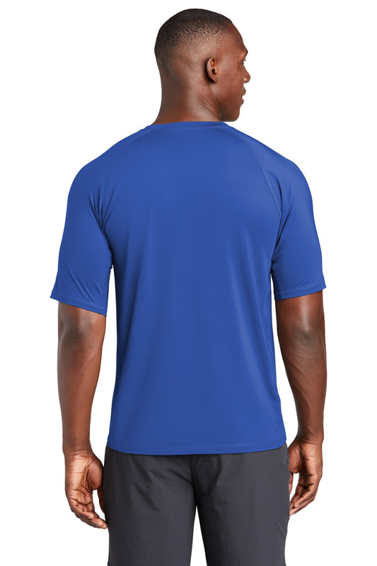 Sport-Tek  Rashguard Tee. ST470 True Royal