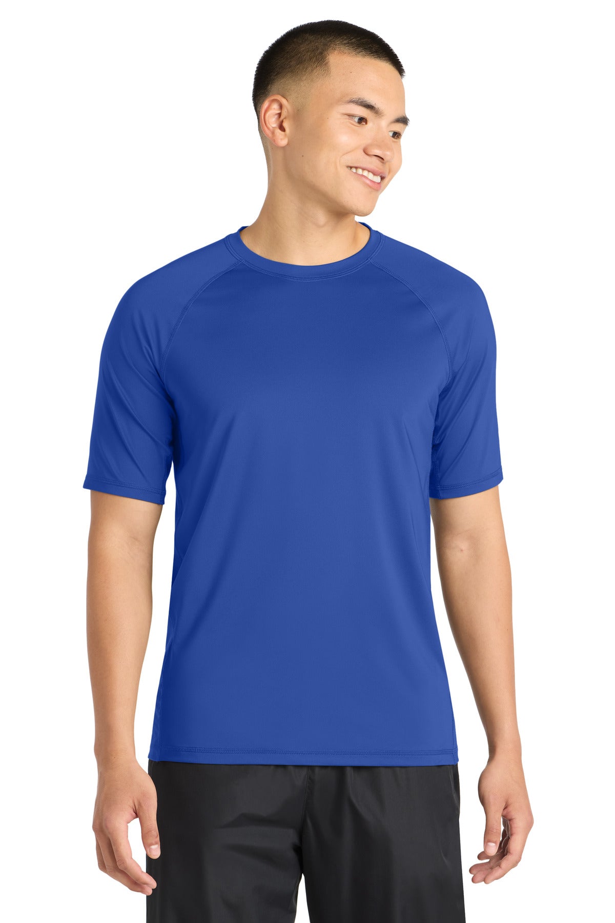 Sport-Tek Rashguard Tee ST470 True Royal