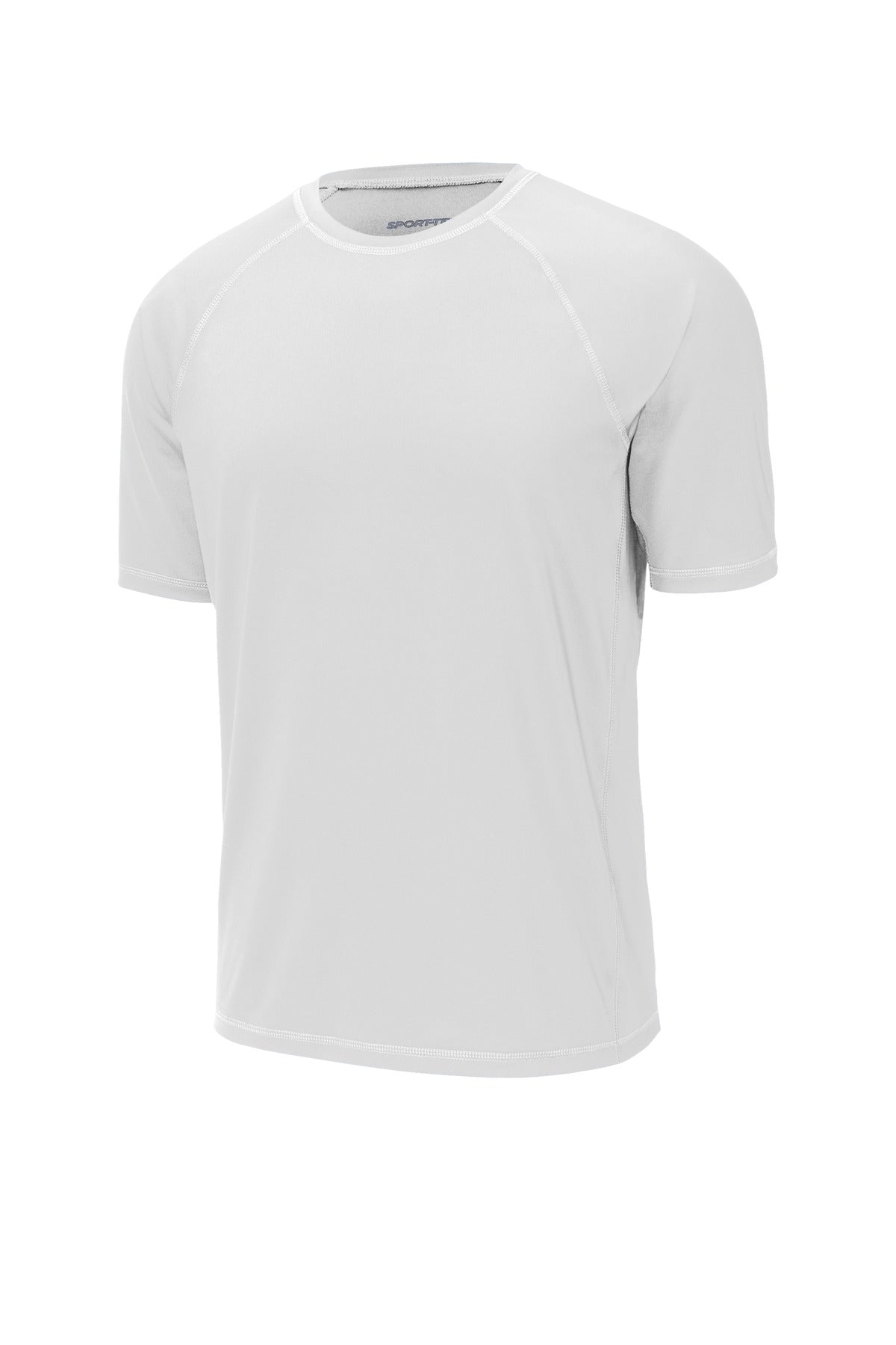 Sport-Tek  Rashguard Tee. ST470 White
