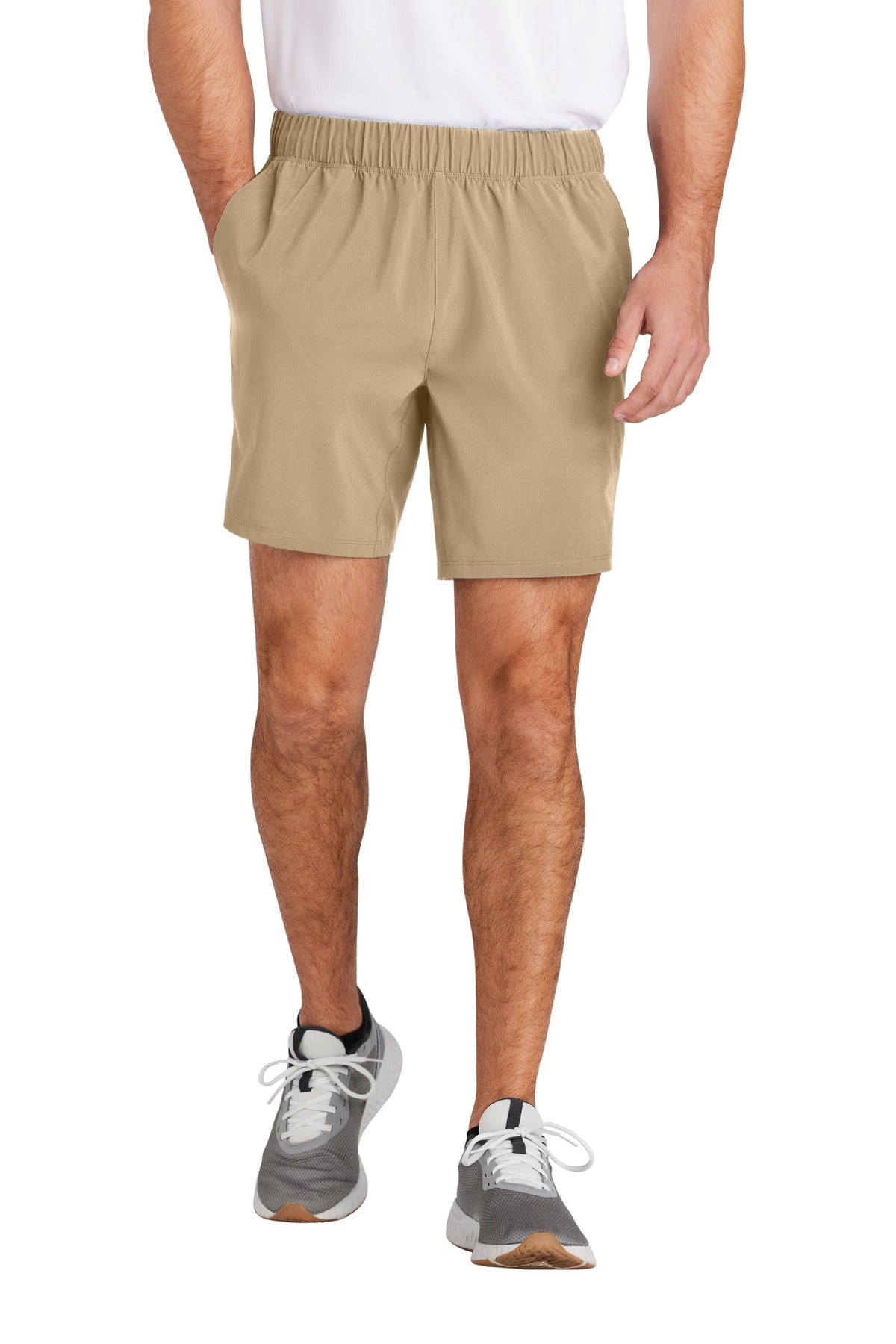Sport-Tek Repeat 7 Short ST485 Sport Khaki