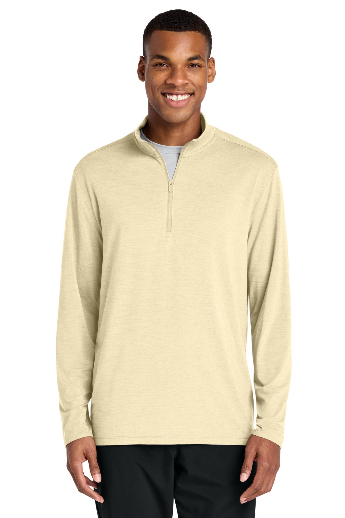 Sport-Tek Versa 1/4-Zip ST491 Light Suede