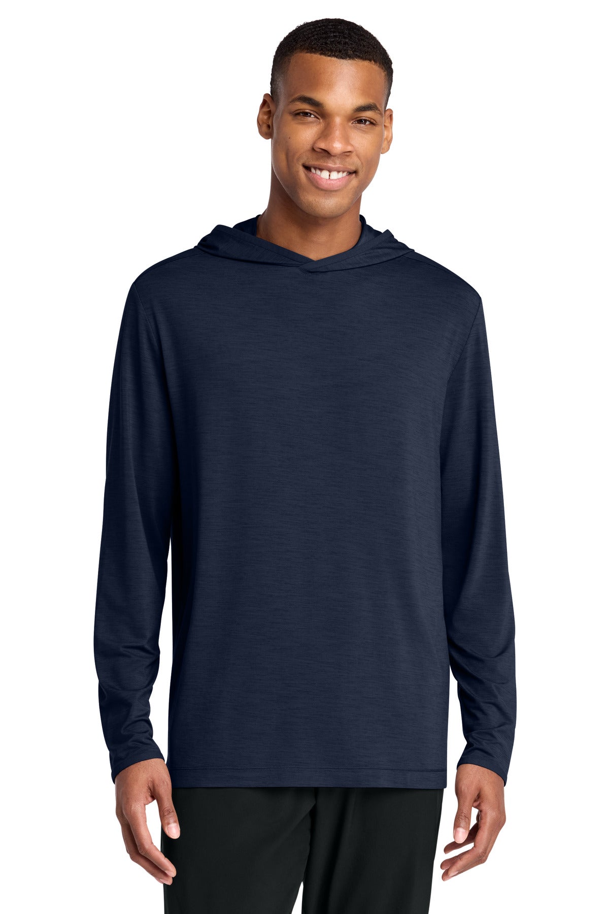 Sport-Tek Versa Long Sleeve Pullover Hoodie ST492 True Navy