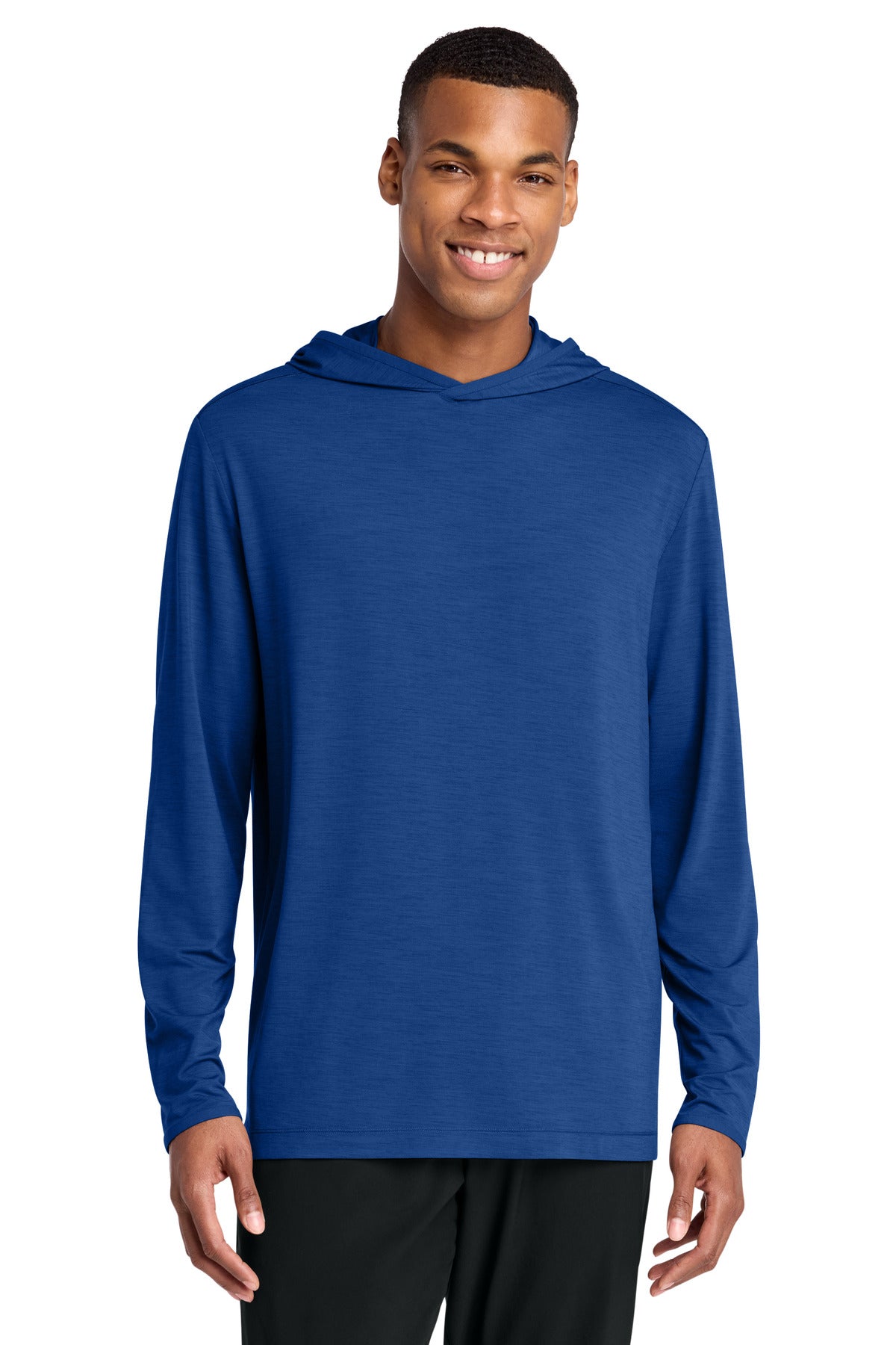 Sport-Tek Versa Long Sleeve Pullover Hoodie ST492 True Royal
