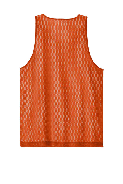 Sport-Tek PosiCharge Reversible Mesh Tank ST5000 Deep Orange/ White