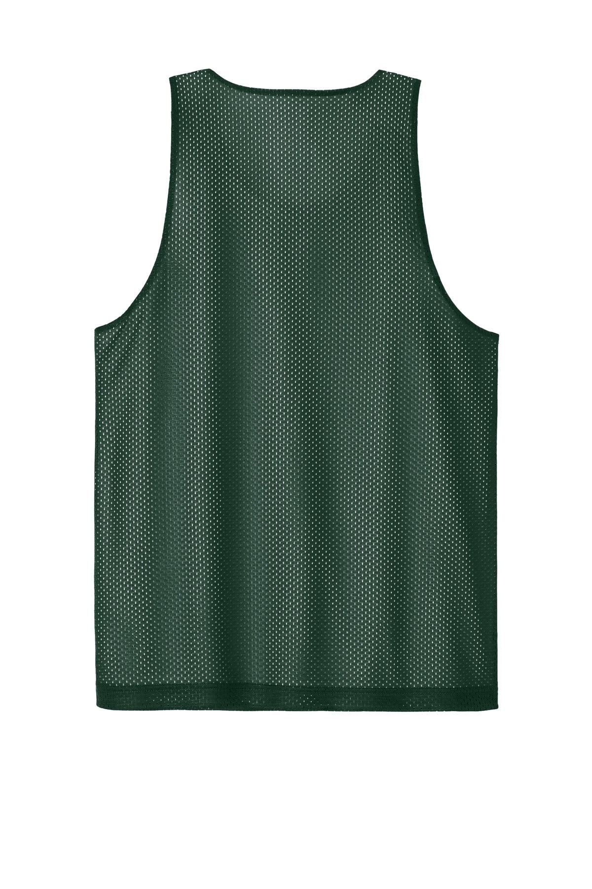 Sport-Tek PosiCharge Reversible Mesh Tank ST5000 Forest Green/ White