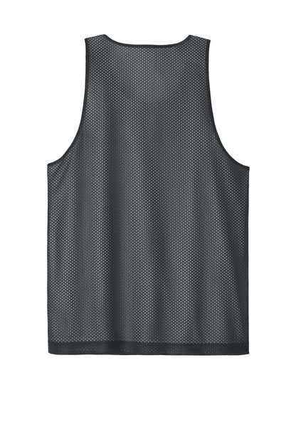 Sport-Tek PosiCharge Reversible Mesh Tank ST5000 Iron Grey/ White