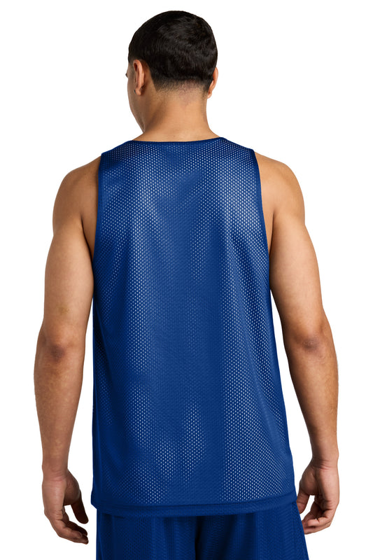 Sport-Tek PosiCharge Reversible Mesh Tank ST5000 True Royal/ White