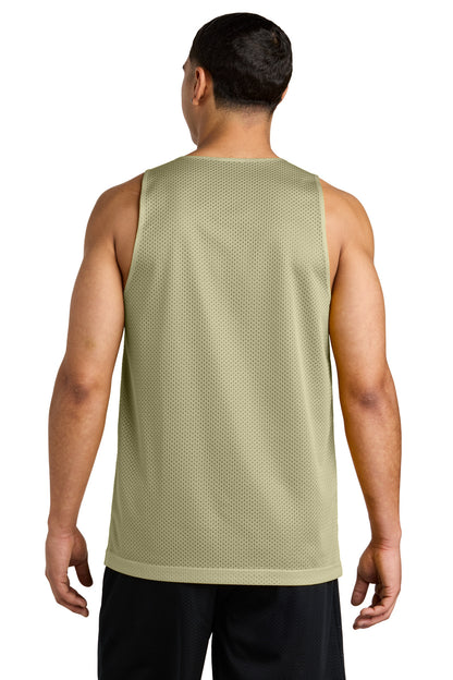Sport-Tek PosiCharge Reversible Mesh Tank ST5000 Vegas Gold/ Black