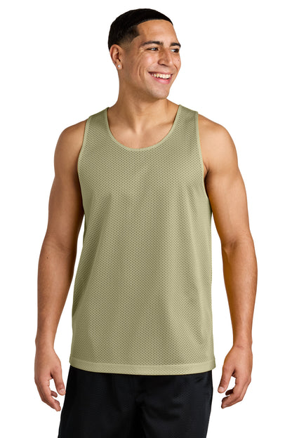 Sport-Tek PosiCharge Reversible Mesh Tank ST5000 Vegas Gold/ Black